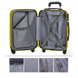 Simoa rigida medium suitcases with a capacity of 66 L