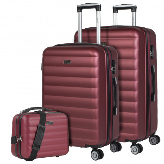 Simoa rigid medium suitcases with L capacity