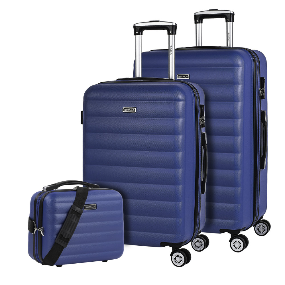 Simoa rigid medium suitcases with L capacity