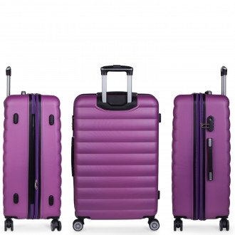 Simoa rigid medium suitcases with L capacity