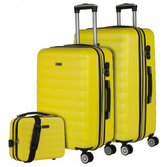 Simoa rigid medium suitcases with L capacity