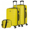 Simoa rigid medium suitcases with L capacity