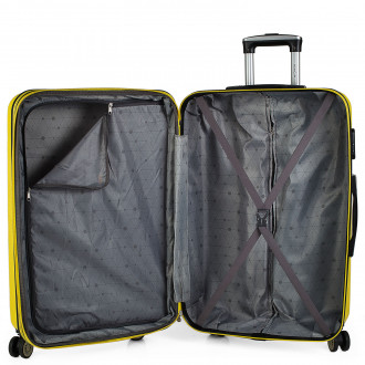 Set of 2/3 suitcases (Cabin, Medium and Large) Simoa rigida with capacity of 99 L