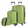 Set of 2/3 suitcases (Cabin, Medium and Large) Simoa rigida with capacity of L