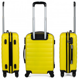 Set of 2/3 suitcases (Cabin, Medium and Large) Simoa rigida with capacity of L