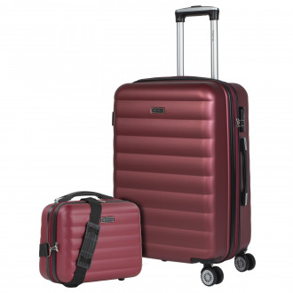 Simoa rigid medium suitcases with L capacity