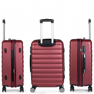 Simoa rigid medium suitcases with L capacity