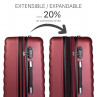 Simoa rigid medium suitcases with L capacity