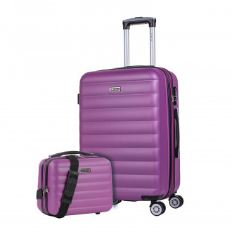 Simoa rigid medium suitcases with L capacity