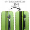 Simoa rigid medium suitcases with L capacity