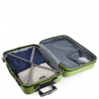 Simoa rigid medium suitcases with L capacity