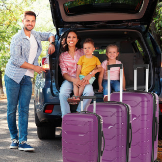 Bagages moyens Moscou rigide/souple avec une capacité de 87 L