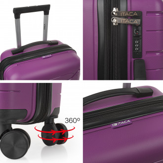 Medium luggage Moscow rigid/soft with capacity of 87 L