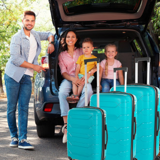 Bagages moyens Moscou rigide/souple avec une capacité de 87 L