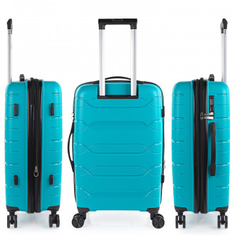 Medium luggage Moscow rigid/soft with capacity of 87 L