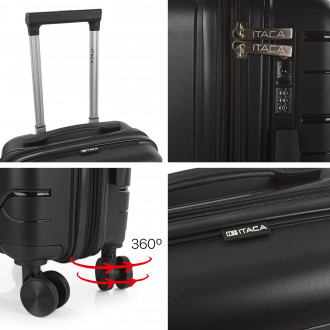 Medium luggage Moscow rigid/soft with capacity of 87 L