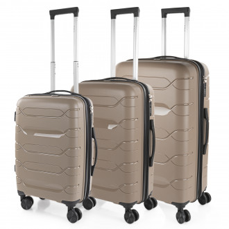 Medium luggage Moscow rigid/soft with capacity of 87 L