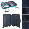 Medium luggage Moscow rigid/soft with capacity of 58 L