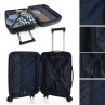 Medium luggage Moscow rigid/soft with capacity of 58 L