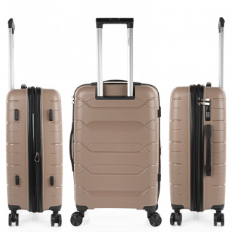 Medium luggage Moscow rigid/soft with capacity of 58 L