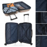 Medium luggage Moscow rigid/soft with capacity of 58 L