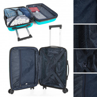 Medium luggage Moscow rigid/soft with capacity of 87 L