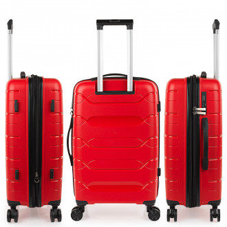 Medium luggage Moscow rigid/soft with capacity of 87 L