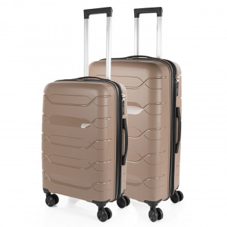 Medium luggage Moscow rigid/soft with capacity of 87 L