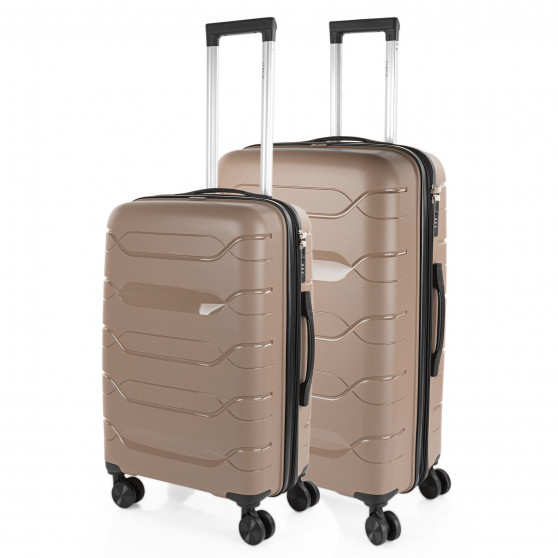 Medium luggage Moscow rigid/soft with capacity of 87 L