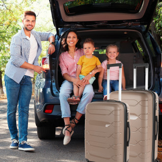 Bagages moyens Moscou rigide/souple avec une capacité de 87 L