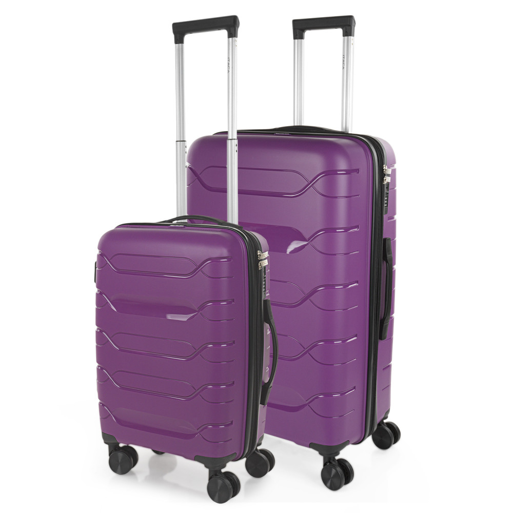 Set of 2/3 suitcases (Cabin, Medium and Large) Moscow rigid/soft with capacity of 87 L