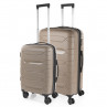 Set of 2/3 suitcases (Cabin, Medium and Large) Moscow rigid/soft with capacity of 87 L