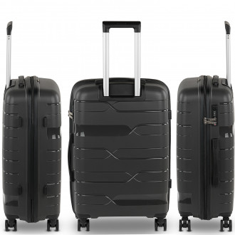 Medium luggage Sarajevo rigid/soft with capacity of 120 L