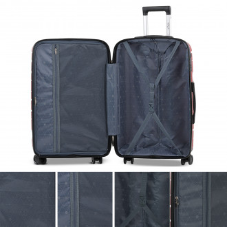 Medium luggage Sarajevo rigid/soft with capacity of 120 L