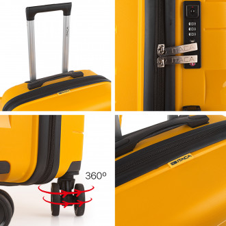 Medium luggage Sarajevo rigid/soft with capacity of 120 L