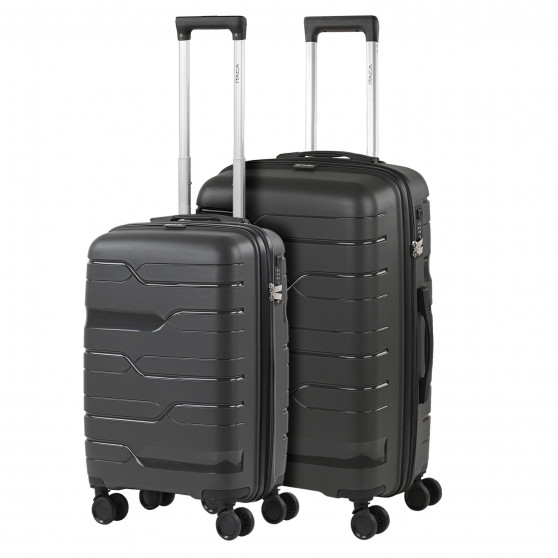 Medium suitcase Sarajevo rigid/soft with capacity of L