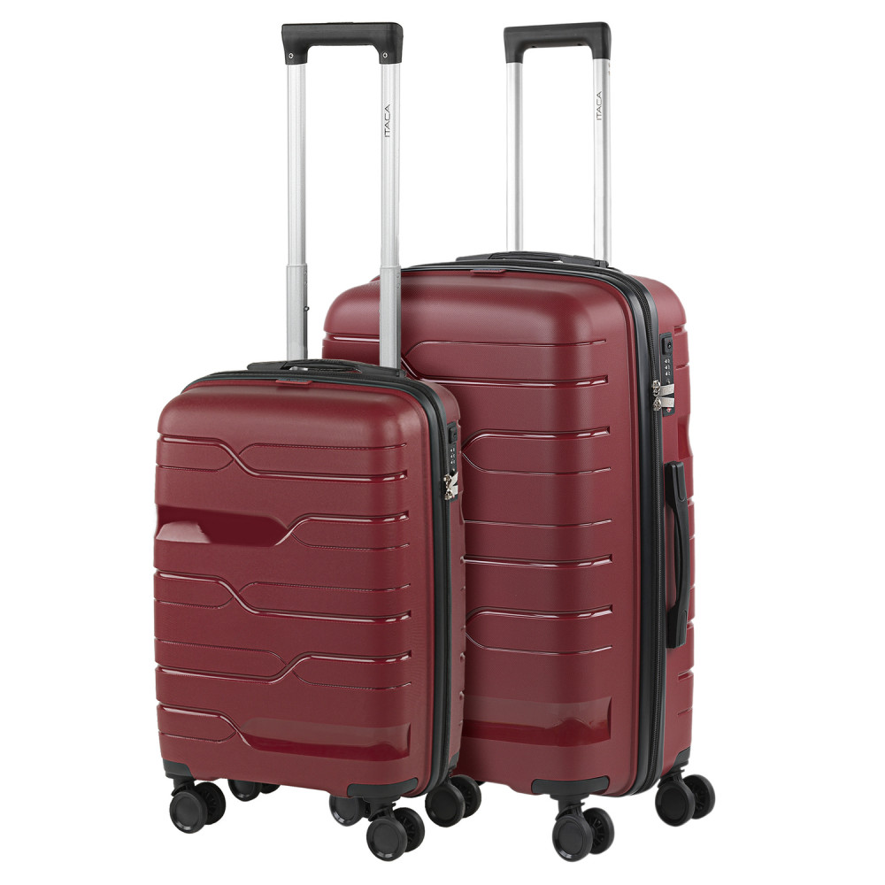 Medium suitcase Sarajevo rigid/soft with capacity of L