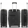 Medium suitcase Sarajevo rigid/soft with capacity of L