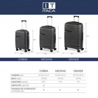 Suitcase 60Cm Itaca Sarajevo