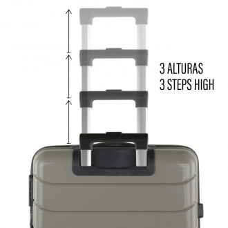 Medium luggage Bristol rigid / soft with capacity of 94 L