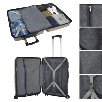 Bristol rigid/soft medium suitcases with a capacity of 62 L