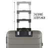 Bristol rigid/soft medium suitcases with a capacity of 62 L