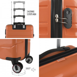 Valises moyennes rigides/souples Bristol d'une capacité de 62 L