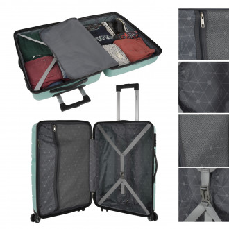 Bagages moyens Bristol rigide / souple avec une capacité de 94 L