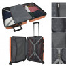 Medium luggage Bristol rigid / soft with capacity of 94 L