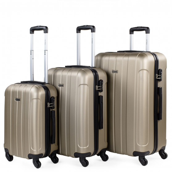 Havel rigid medium suitcases with a capacity of 91 L