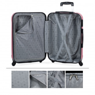 Havel rigid medium suitcases with a capacity of 91 L