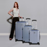 Havel rigid medium suitcases with a capacity of 91 L