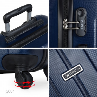 Havel rigid medium suitcases with L capacity