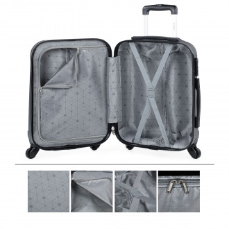 Havel rigid medium suitcases with L capacity